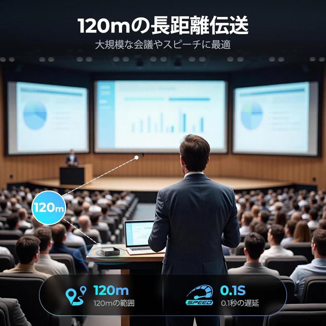 541 HDMI 送受信機 無線 ワイヤレス 4K 30Hz 5G 120M伝送