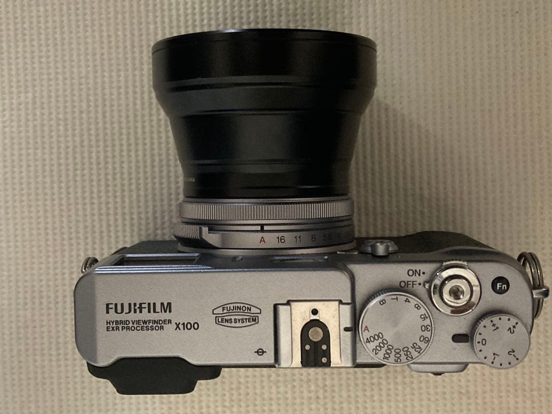 FUJIFILM X100 テレコンバージョンレンズ付き
