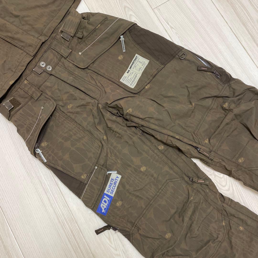 インハビタント スノーボードウェア 上下セット