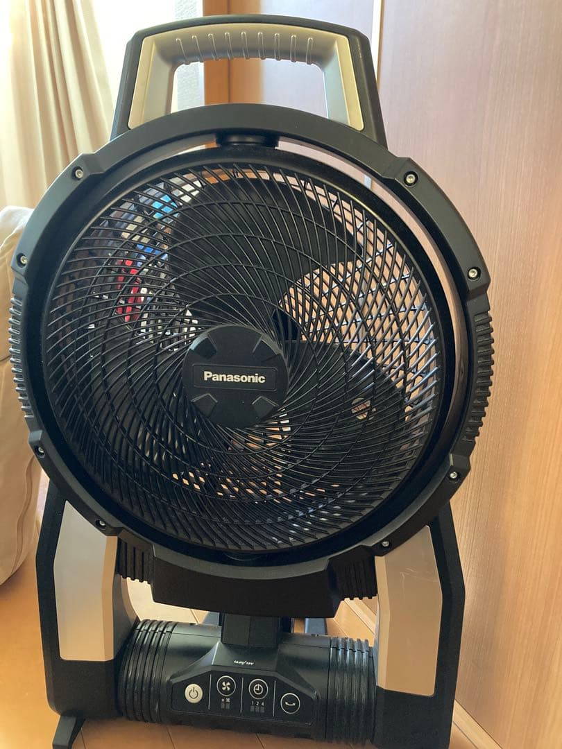 Panasonic 大型スタンド式扇風機本体のみ100vアダプターつき