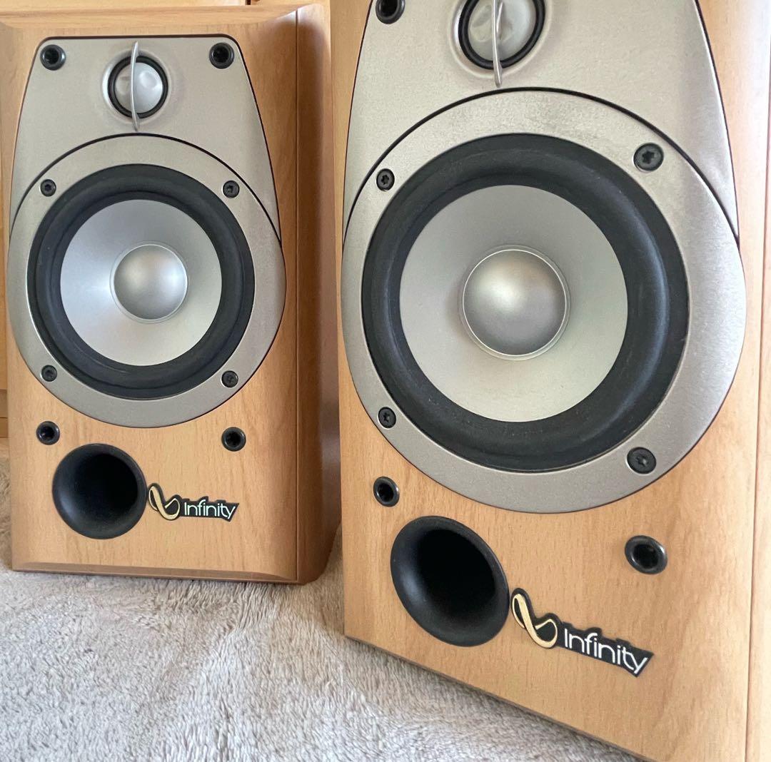 インフィニティ Infinity スピーカー 2ウェイ ナチュラルウッド USA