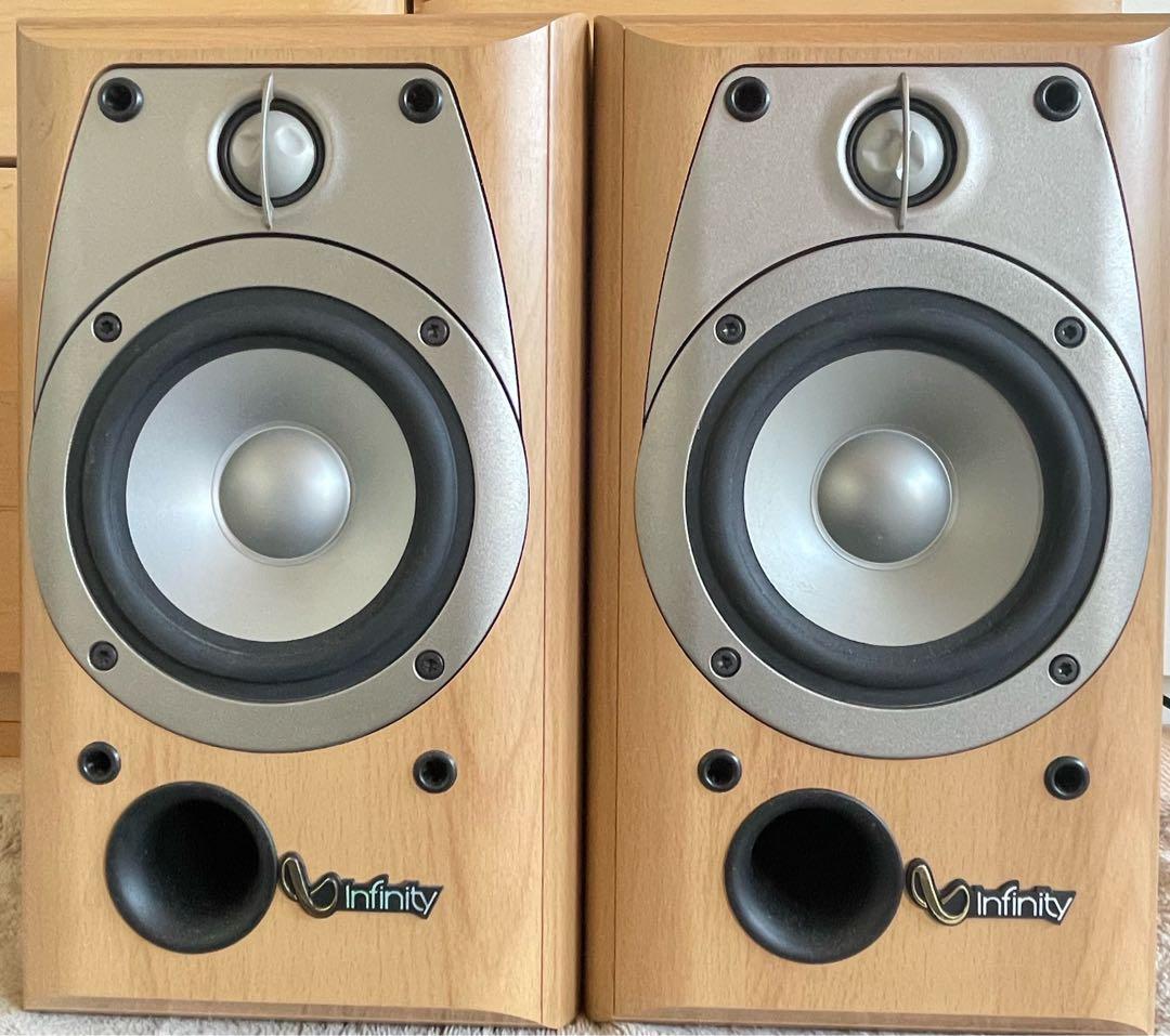 インフィニティ Infinity スピーカー 2ウェイ ナチュラルウッド USA
