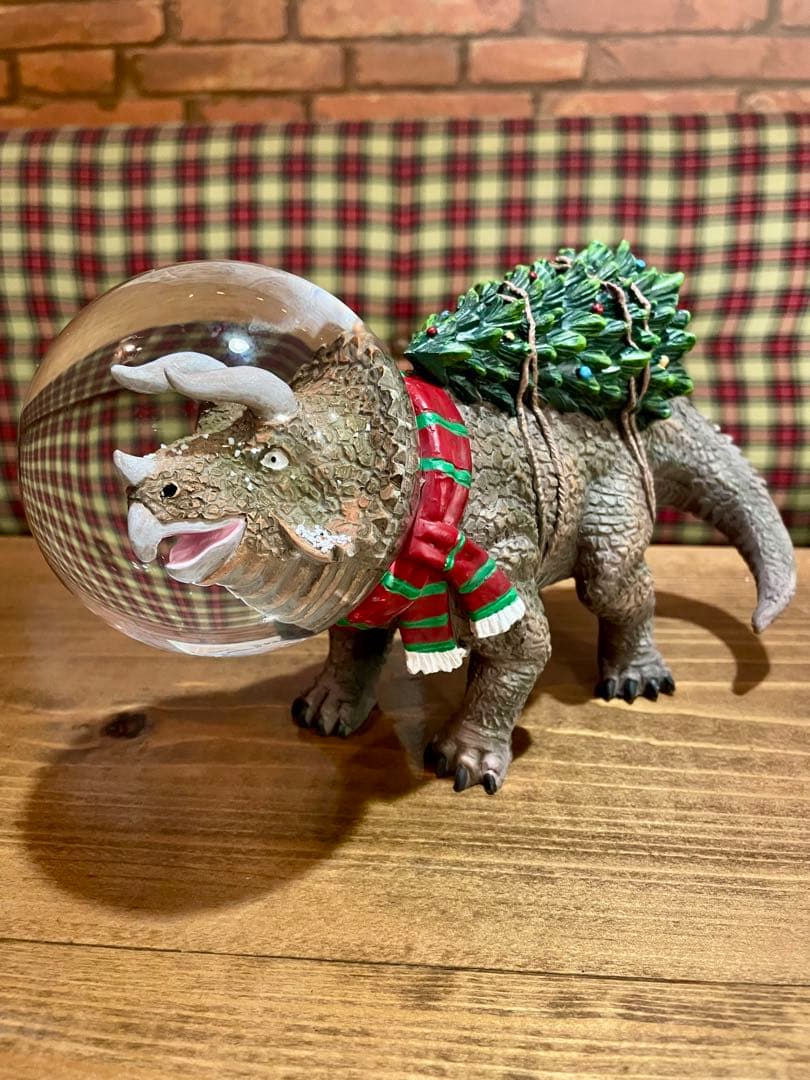 【専用】【新品】ダルトン ディノグローブ　トリケラトプス　スノードーム