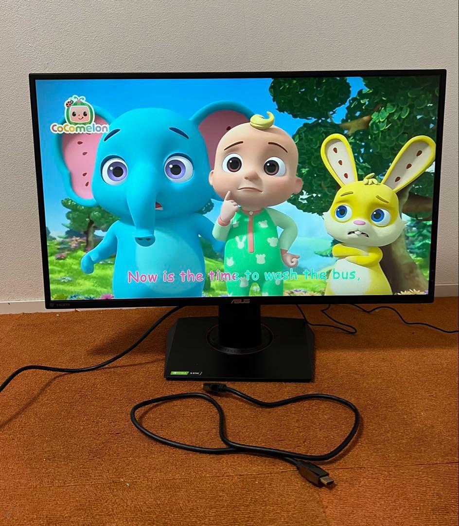 ASUS 165Hz ゲーミングモニター 27インチ スピーカー内蔵