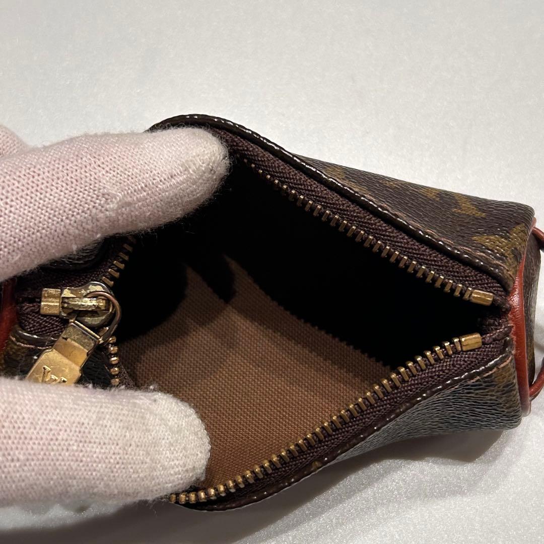 【極美品】ルイヴィトン モノグラム ポーチ ゴルフボールケース ペンケース