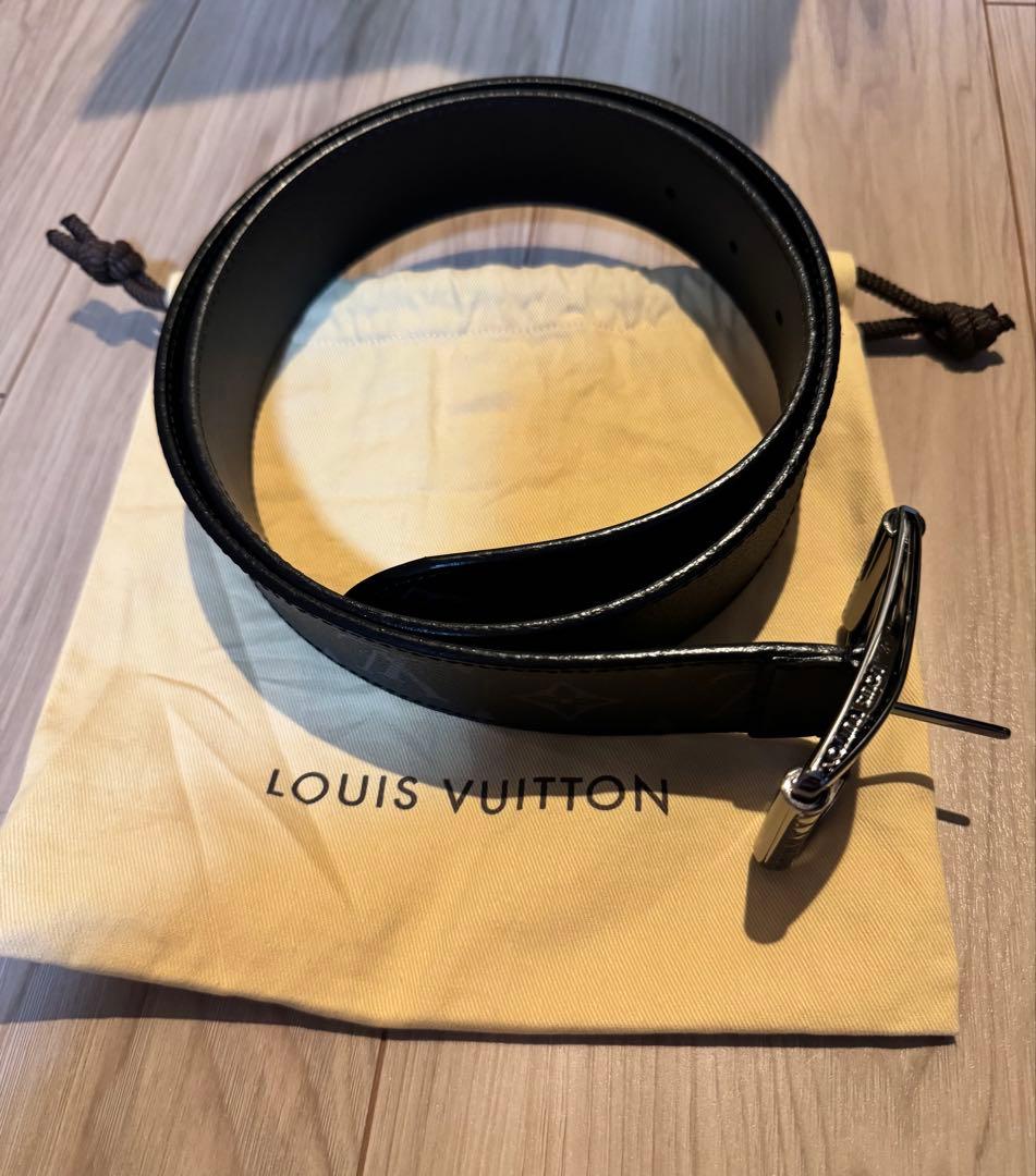 早い者勝ち！　ルイヴィトン　ベルト　メンズ　1回のみ使用のほぼ未使用品
