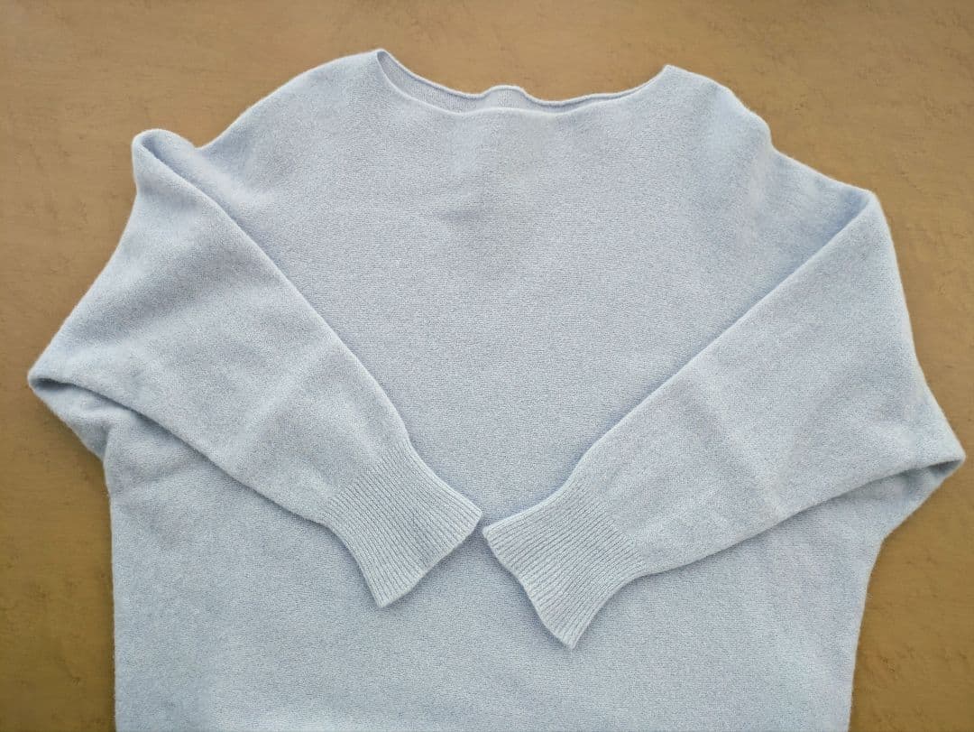 Noble ファインウールドルマンプルオーバー　パープル