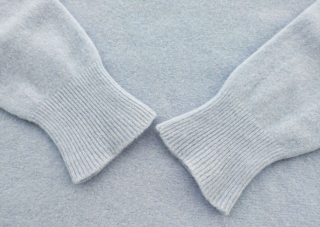 Noble ファインウールドルマンプルオーバー　パープル