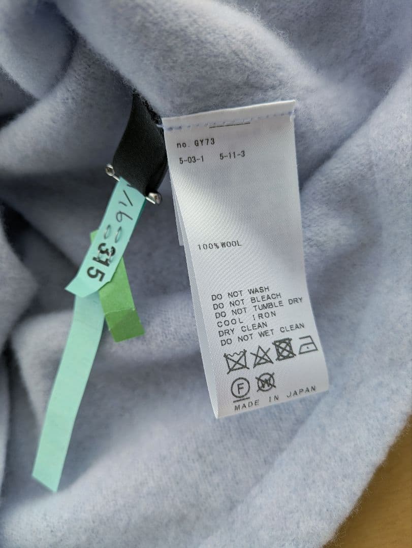 Noble ファインウールドルマンプルオーバー　パープル