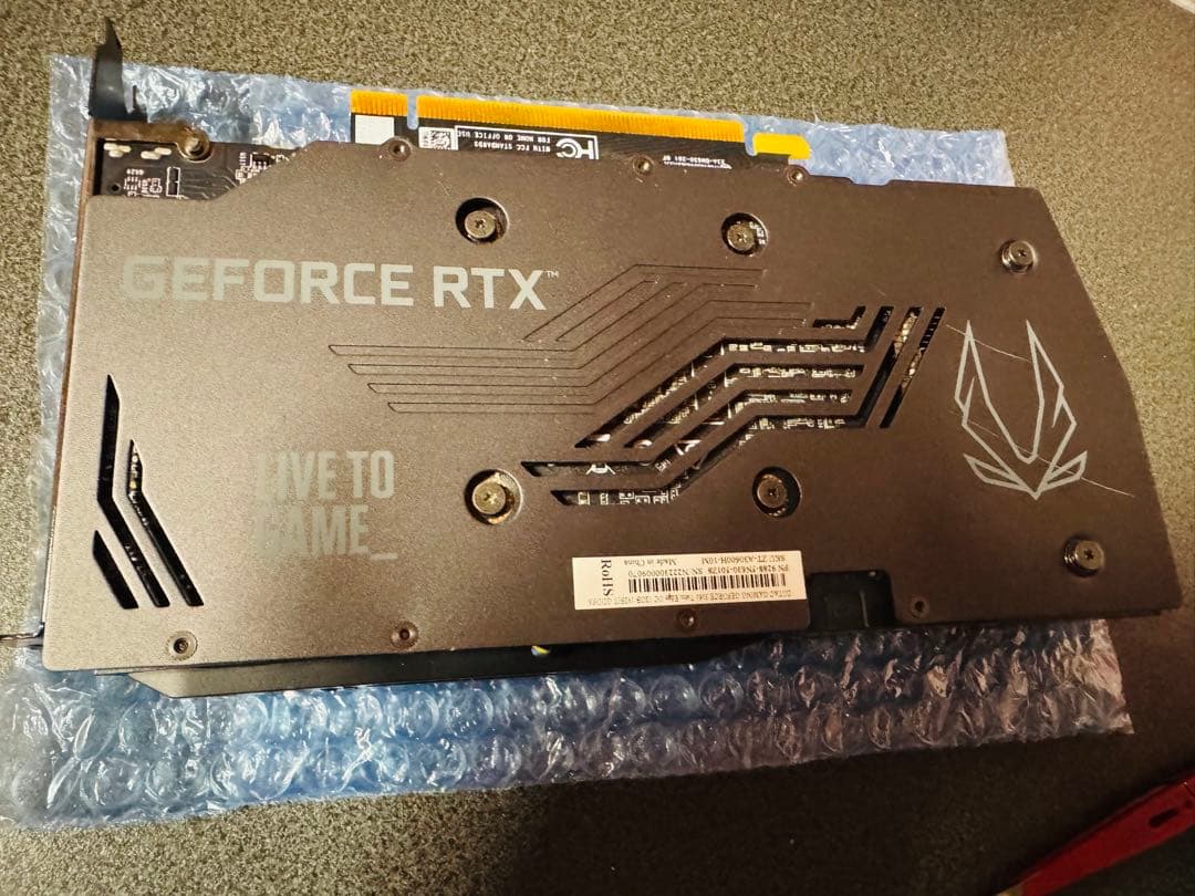 ZOTAC GeForce RTX3060 12gb ジャンク品