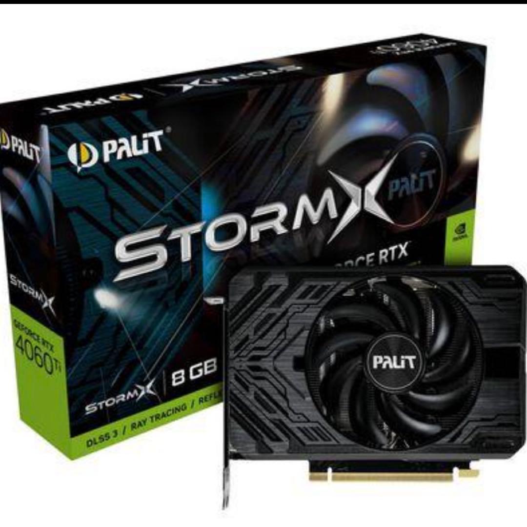 グラフィックボード・グラボ・ビデオカード Palit GeForce RTX 4060 Ti StormX 8GB