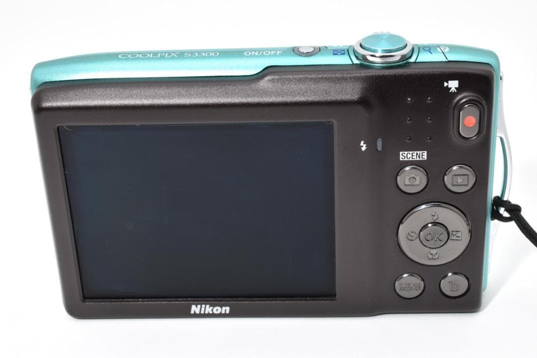 ニコン　Nikon COOLPIX S3300 ミントグリーン《元箱・SD付属》
