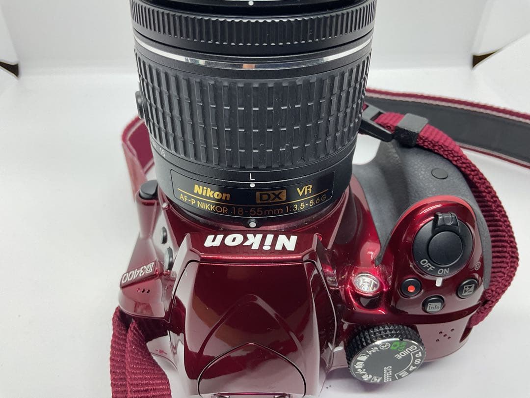 Nikon D3400 ダブルズームキット レッド　18-55mm VR