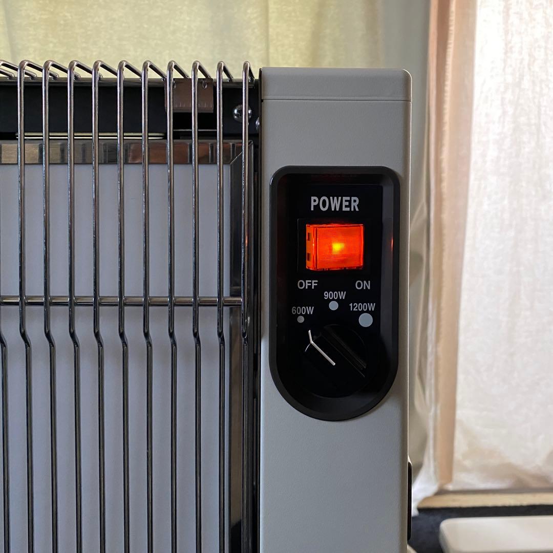 【美品】サンラメラ 1200W型 遠赤外線セラミックヒーター 暖房