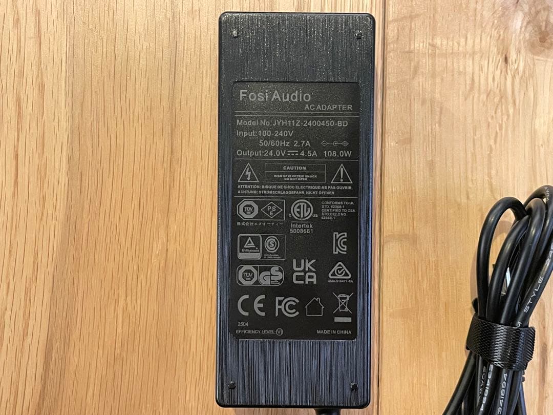 Fosi Audio MC331 真空管ハイブリッドアンプ Bluetooth