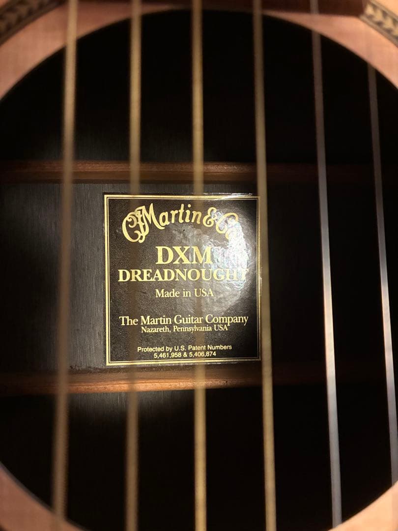 G*y様 Martin DXM DREADNOUGHTアコギ（訳あり）ハードケー