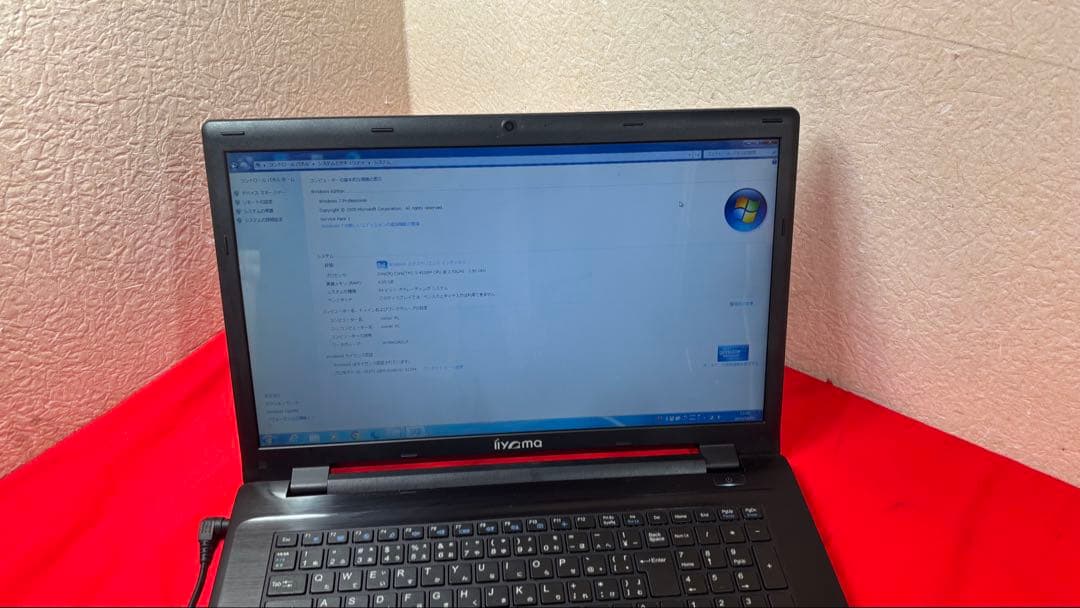 iiyama intel core-i3-4100M Windows 7 搭載