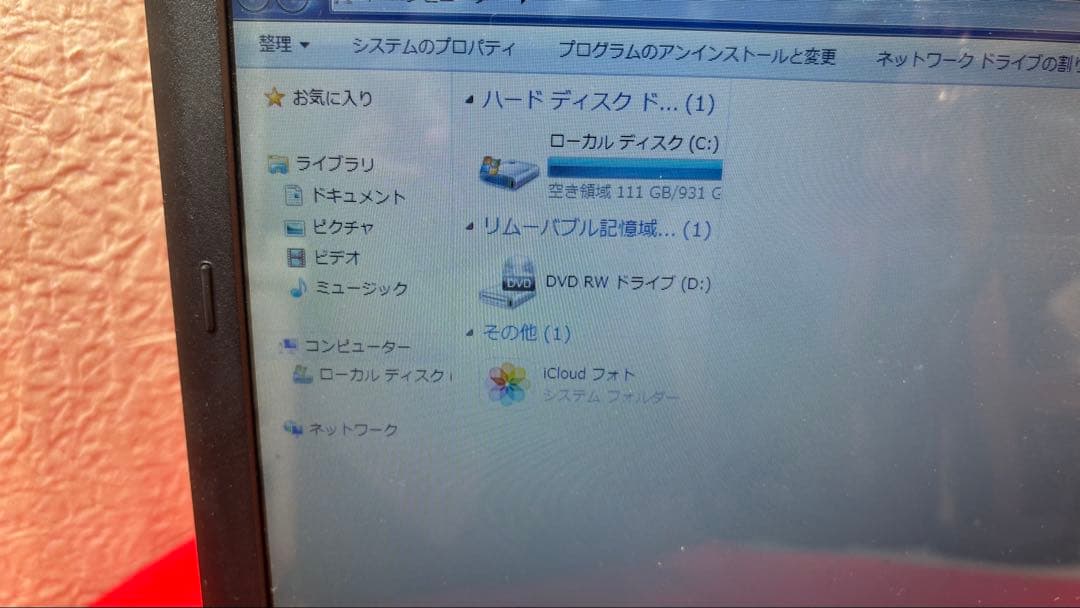 iiyama intel core-i3-4100M Windows 7 搭載