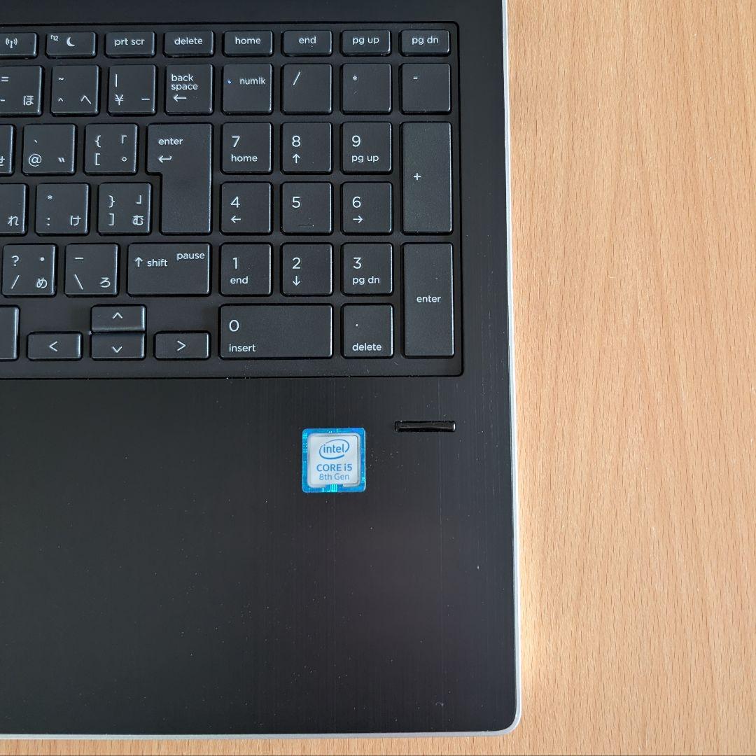 HPノートパソコン i5 第8世代 8GB SSD256GB