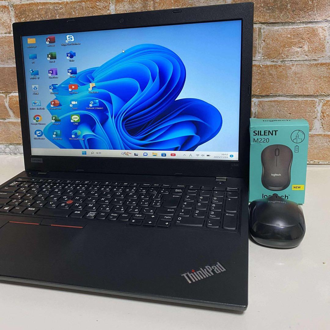 美品　レノボノート PC 高速起動SSD Windows 11 オフィス付き