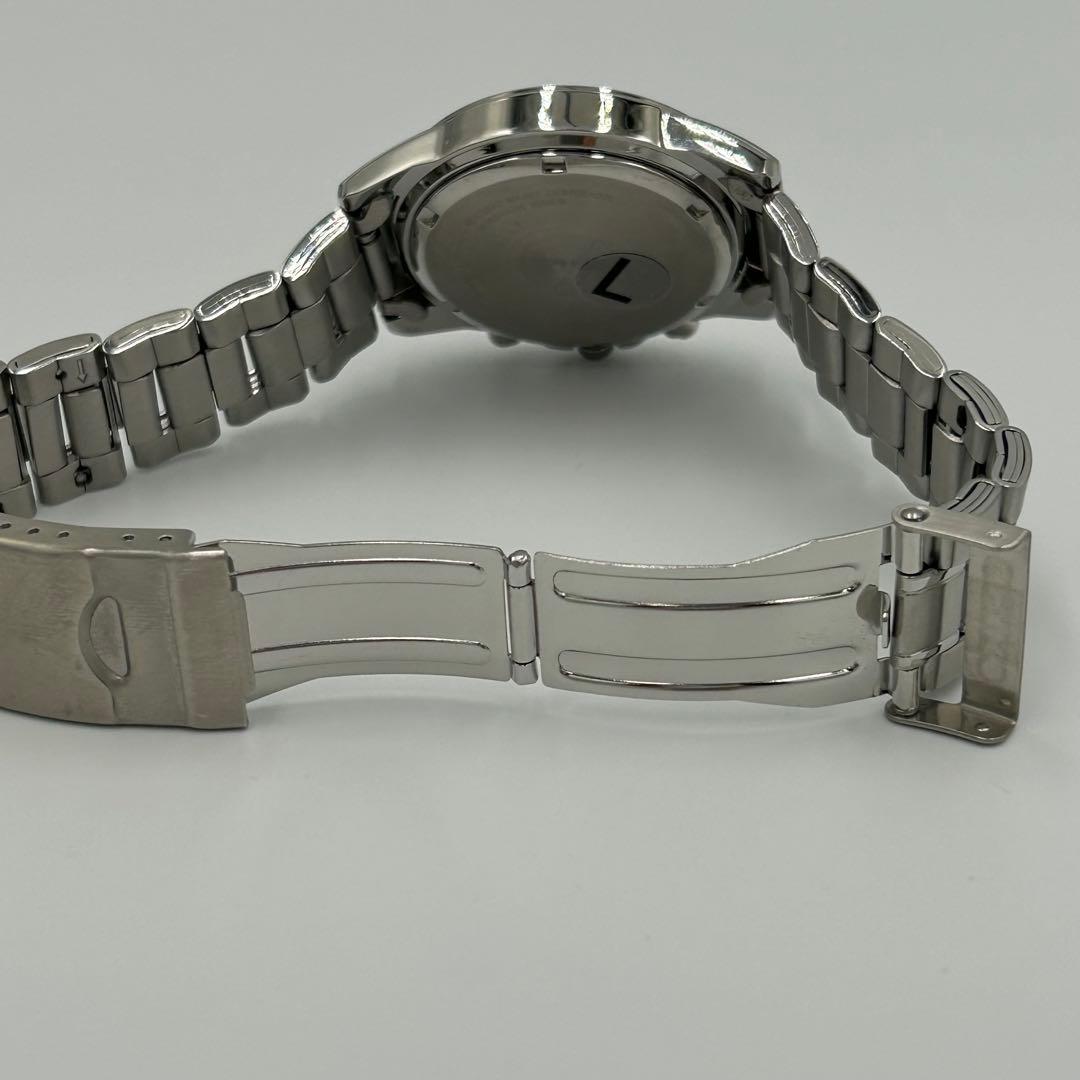 ✨極美品✨SEIKO セイコー ソーラー 7T92-0DW0 クロノグラフ 紺