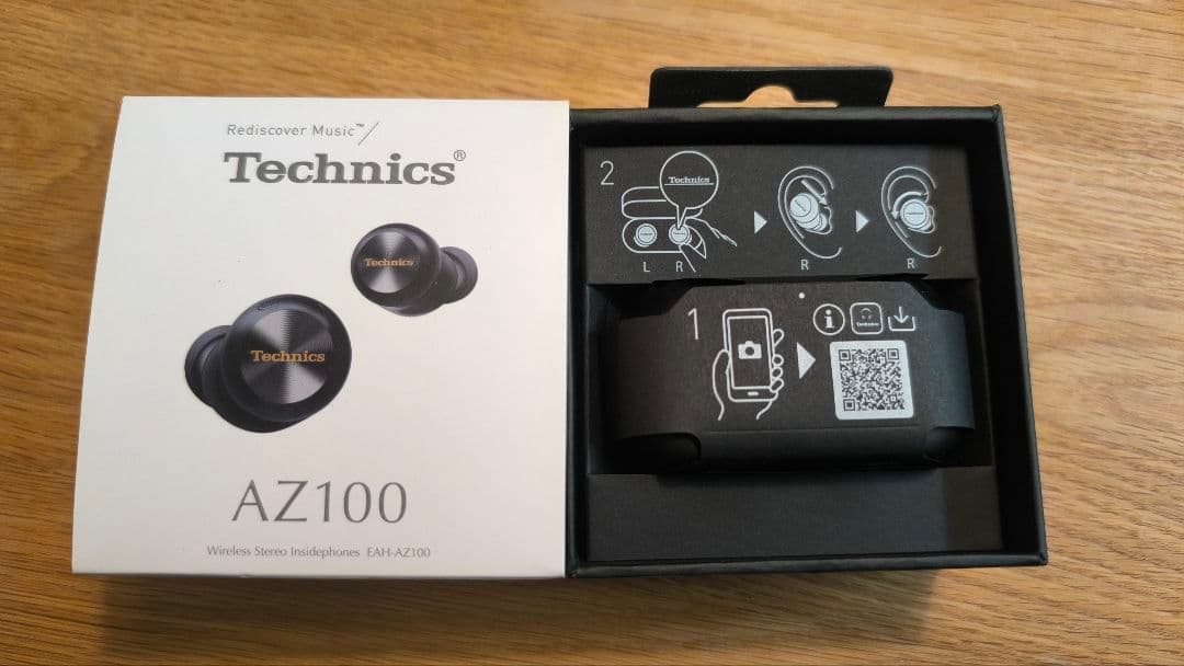 Technics EAH-AZ100 ブラック 保証書付き