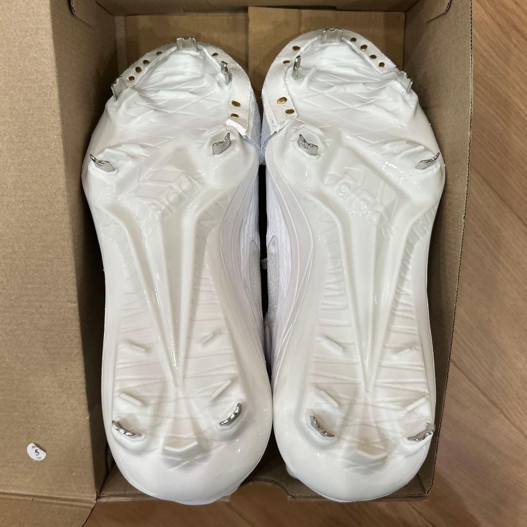 adidas ホワイト 野球スパイク26㎝新品タグ付