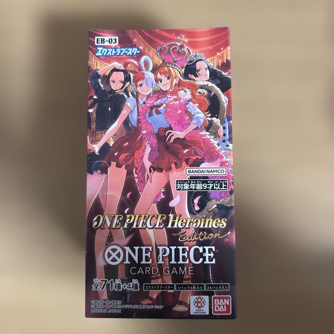 ワンピースカード　ヒロインズエディション BOX テープ付き