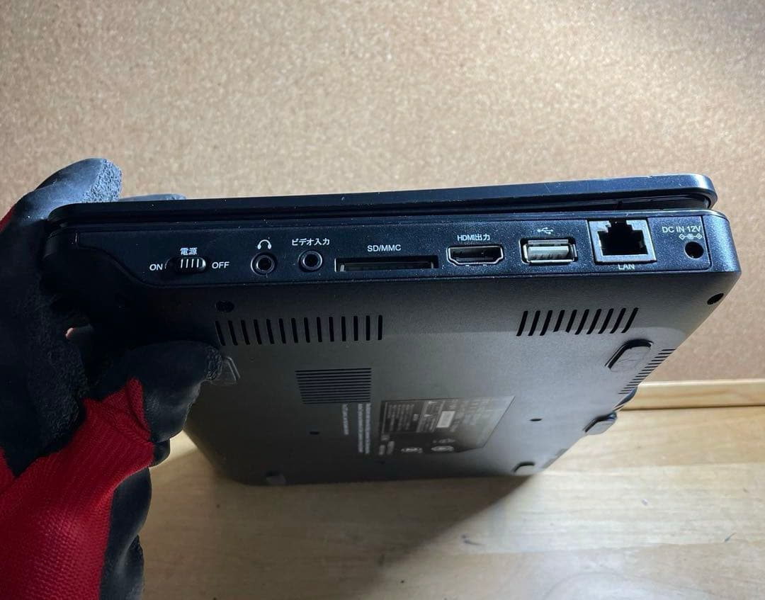 21年製 高画質 ポータブルDVD・BD・Blu-ray・ブルーレイプレーヤー