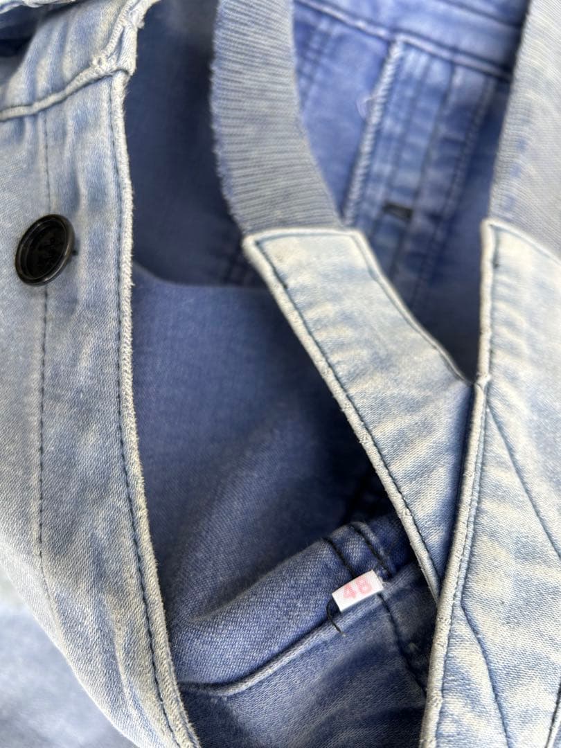 コ*ン様 30's40's50's モールスキンオーバーオール 襤褸 刺子 vi