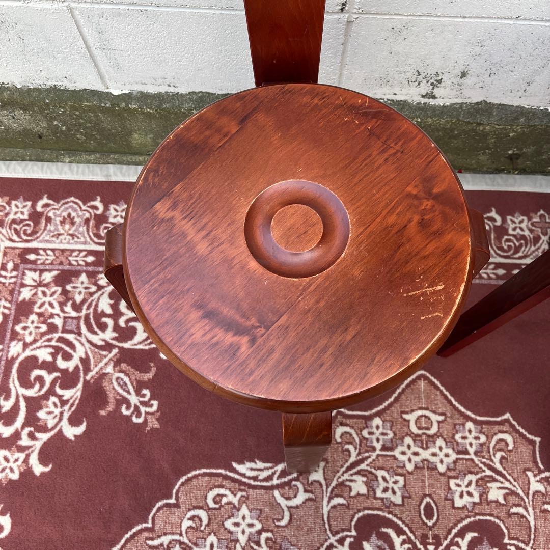 ビンテージ古家具◾️KOIZUMI 小泉 木製スタッキングチェア 木製チェア 椅子