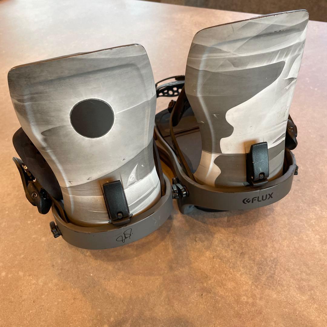 FLUX スノーボードビンディング ブラック/グレー