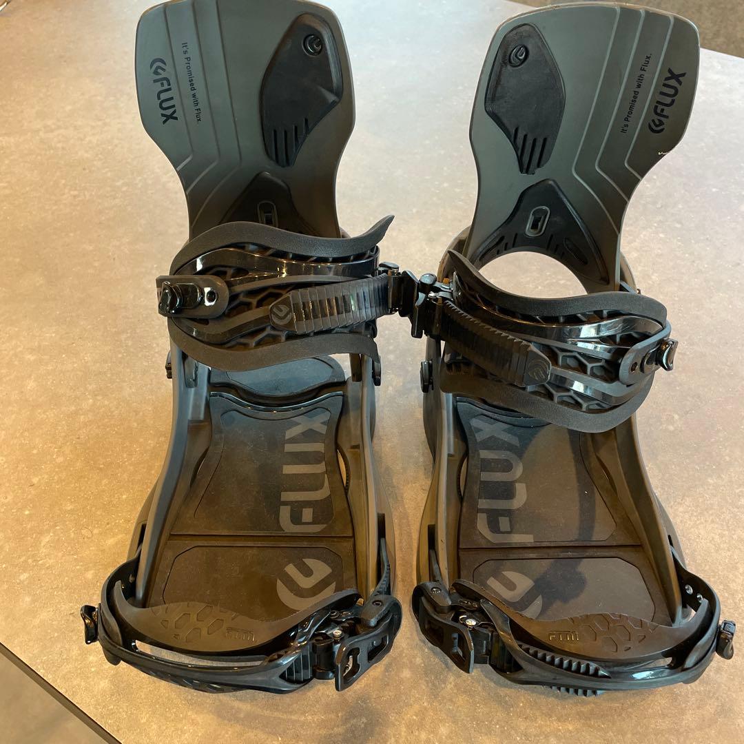 FLUX スノーボードビンディング ブラック/グレー