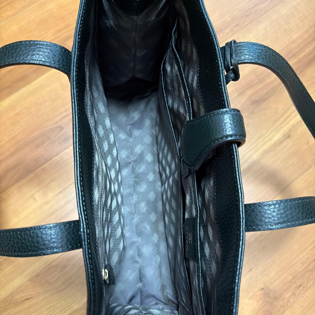 ETiAM スクエアトートバッグ British Green