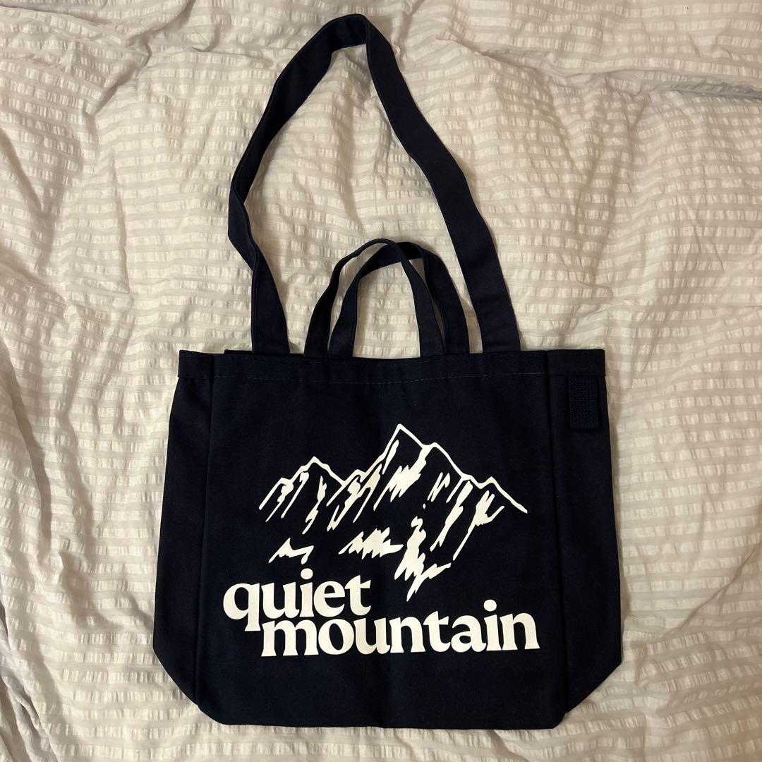 CREEK・QUIET MOUNTAIN トートバッグ ネイビー 新品未使用