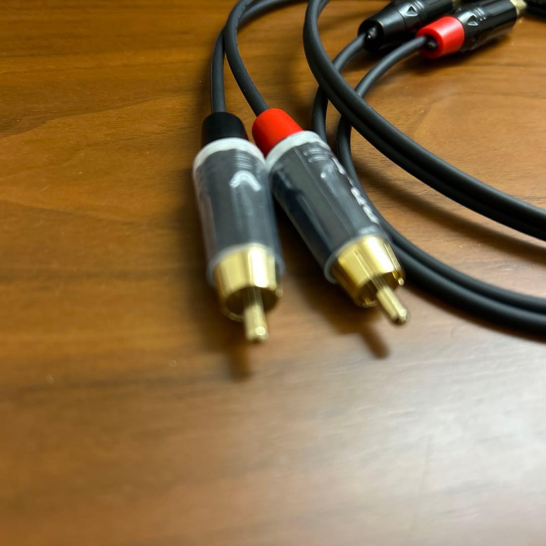 PRaT sound GRV-RISERのRCAケーブル　1m