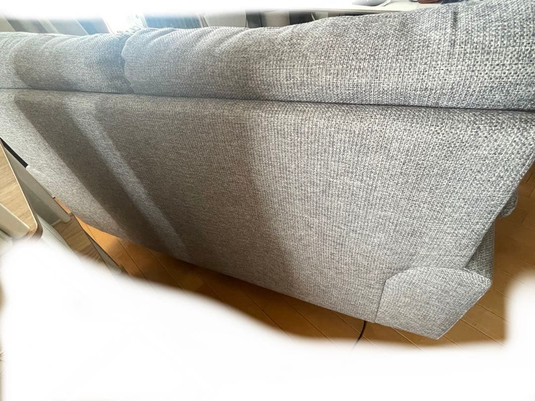 【3/16まで】たのメル便 ニトリ コンパクト ソファ 2人用 キャッツ3 GY