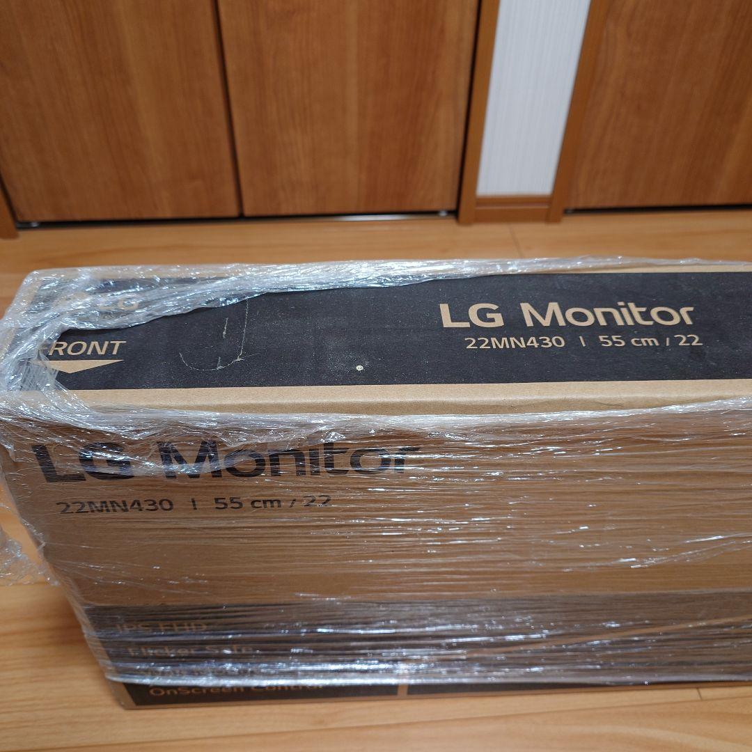 LG 22MN430M-B　 21.5インチ　フルHD（1920×1080）
