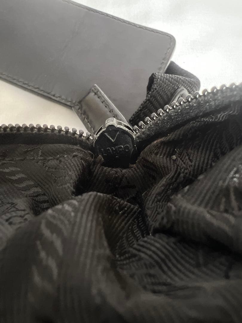 バッグ PRADA nylon utility shoulder bag black