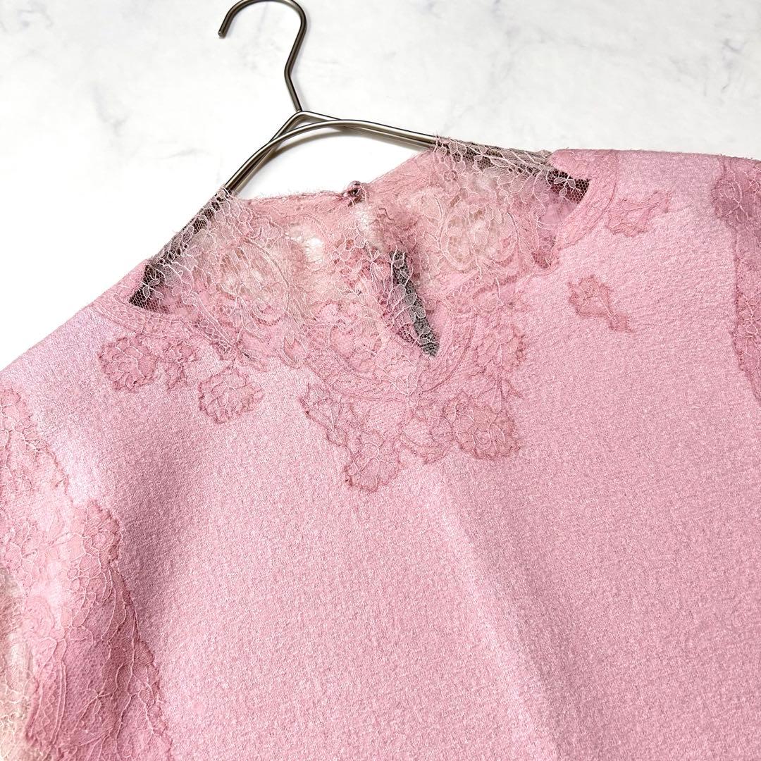 極美品ERMANNO SCERVINOエルマンノシェルヴィーノワンピース レース