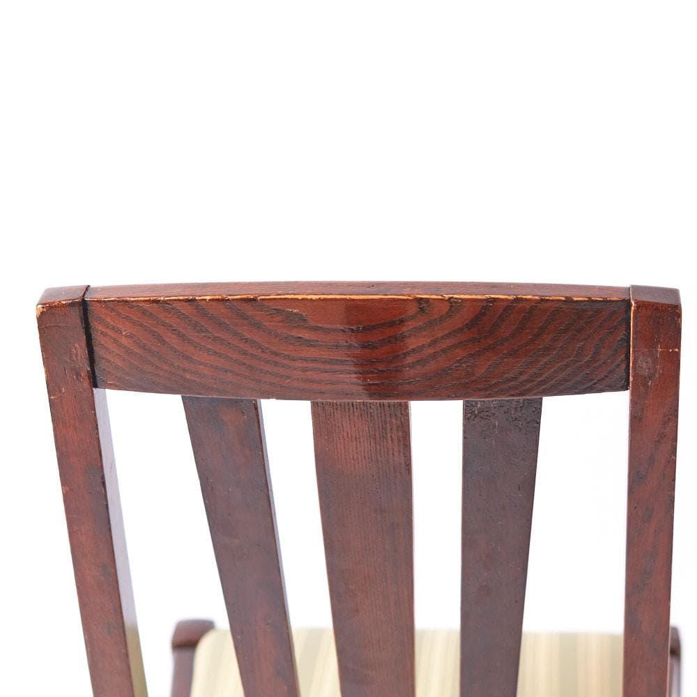 【surf】イギリス製アンティークチェア 1脚③(座面張替済)