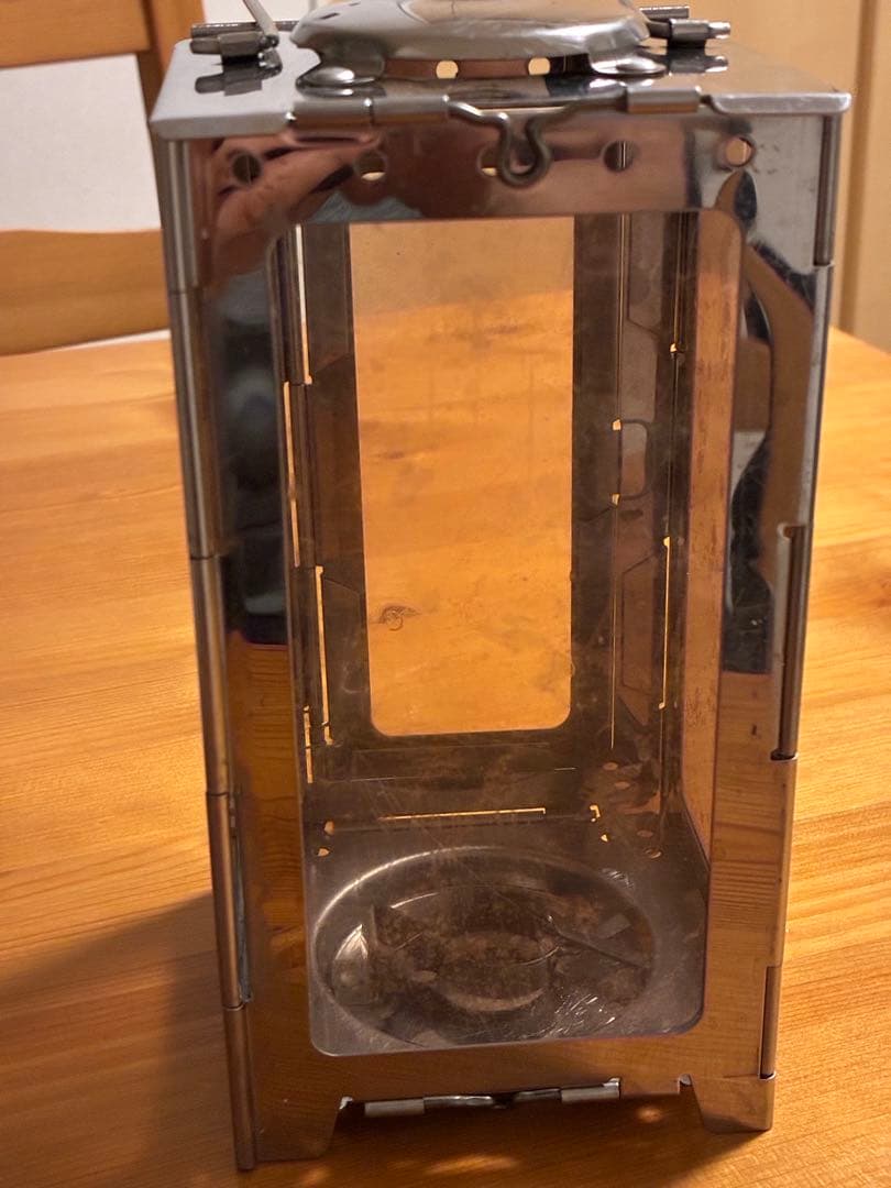 ☆①激レア スイス軍　フォールディングキャンドルランタン ブッシュクラフト　野営