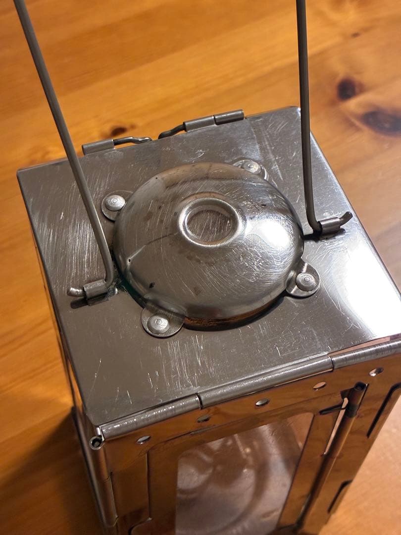 ☆①激レア スイス軍　フォールディングキャンドルランタン ブッシュクラフト　野営