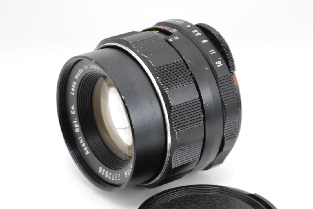 【整備/黄変処理済】Pentax Super-Takumar 55mm f1.8
