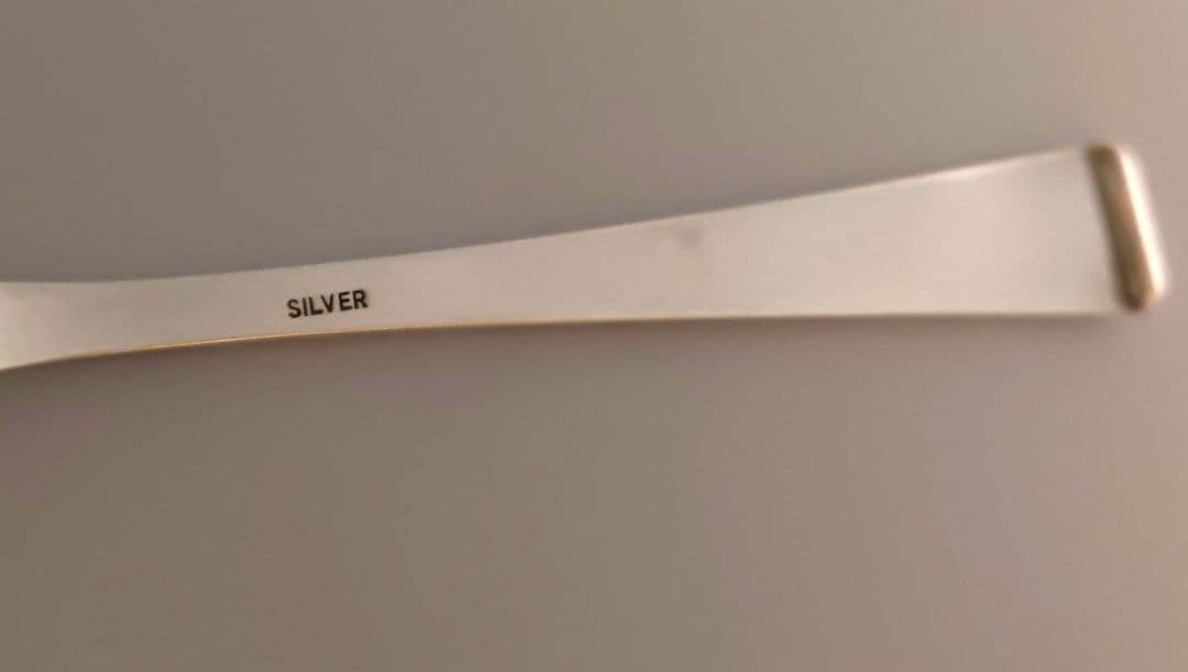 銀製　SILVER　スプーン　カトラリー　純銀　13.8g