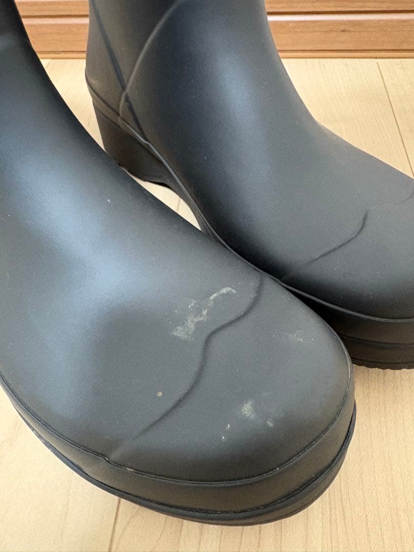 専用25.5〜26㎝★美品HUNTERショートレインブーツUK7ハンター長靴