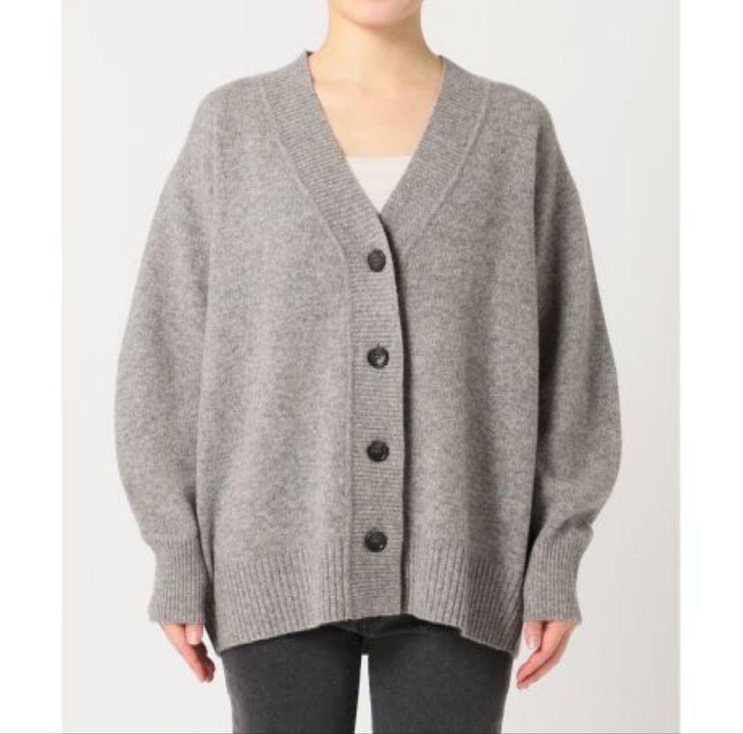 こ*の様 【極美品】ジャーナルスタンダードレリューム　ハミルトンウールVネックカ