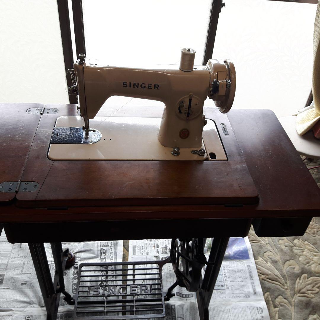 当時物シンガーミシンsingerミシンSINGERミシン 稼働品 皮ベルト無し