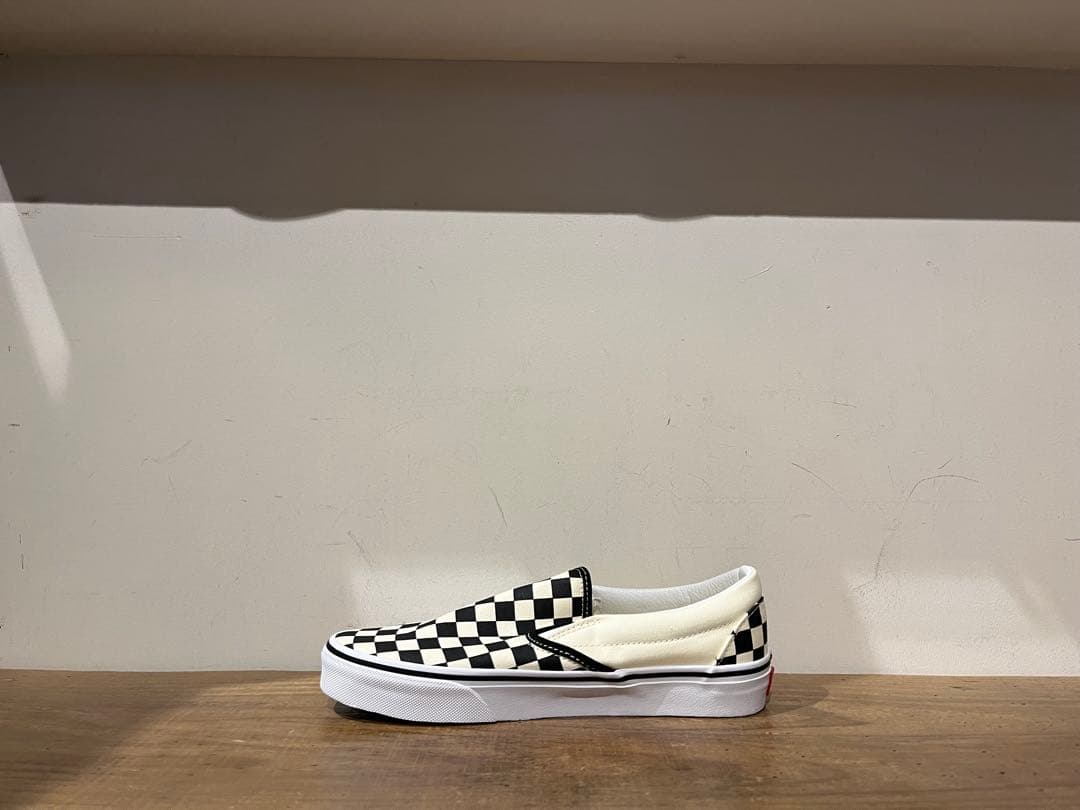 VANS slipon スリッポン チェッカー US正規新品 赤箱 28.5cm
