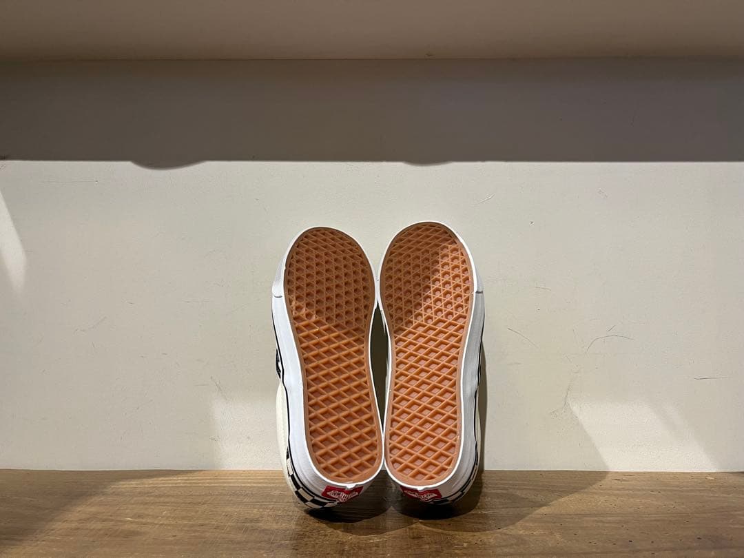 VANS slipon スリッポン チェッカー US正規新品 赤箱 28.5cm